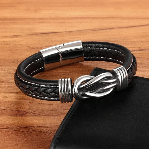 Bracelet en cuir homme. - Image 4