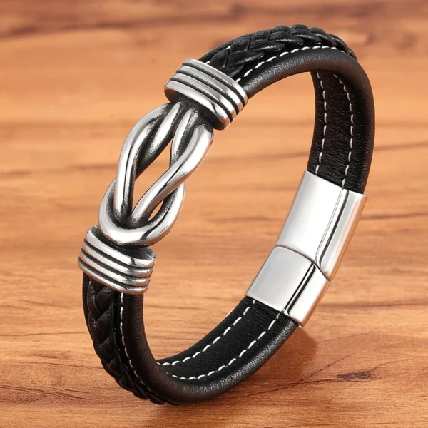 Bracelet en cuir homme. - Image 5