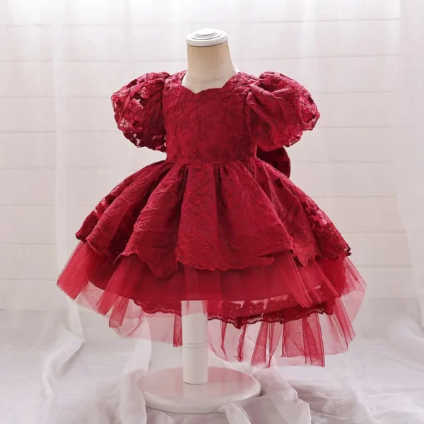 Robe de princesse à manches Courtes pour filles - Image 3