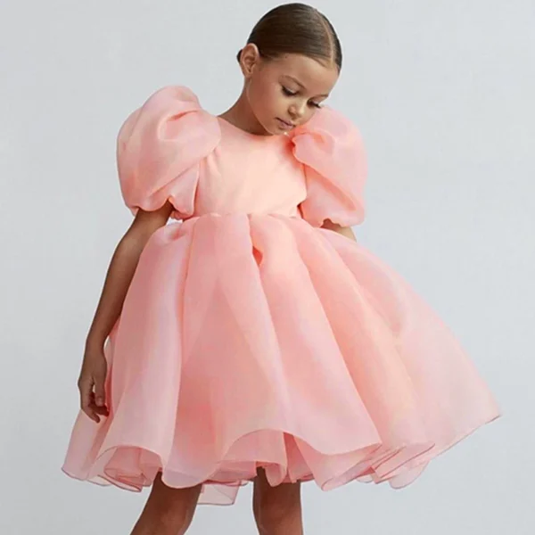 Robe de princesse  en Tulle pour fillettes