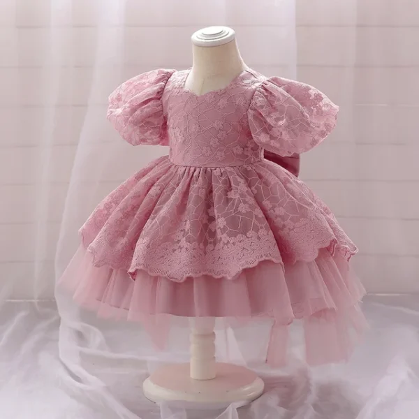 Robe de princesse à manches Courtes pour filles - Image 4