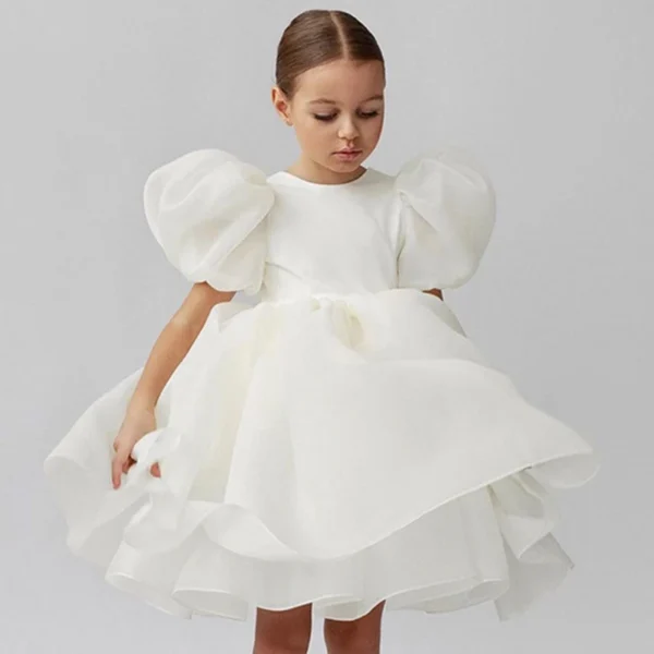 Robe de princesse  en Tulle pour fillettes - Image 2