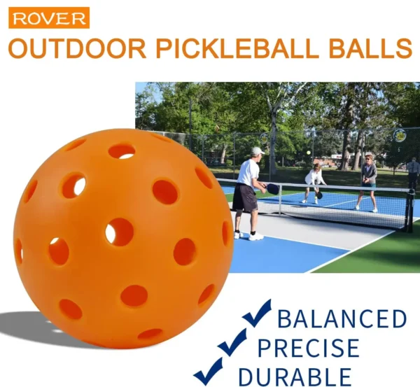 Lot de Balles pour pickleball plein air - Image 4