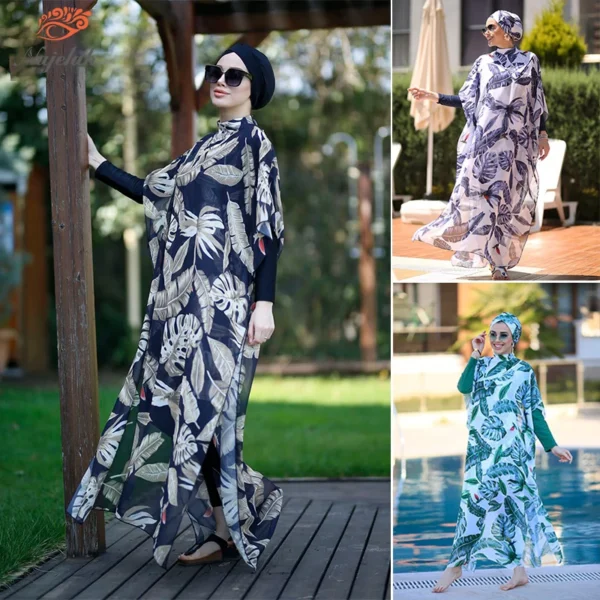 Burkini maillots de bains musulmans pour femme s